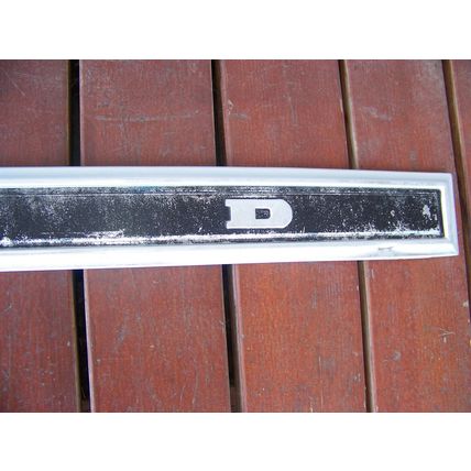 1972 FORD RANCHERO TAILGATE TRIM FINISH PANEL OEM