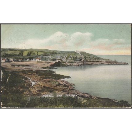 Rozel Bay, Jersey, 1906 - Postcard