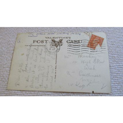 1940s real photo Postcard - Caldecott Park, Rugby - Warwickshire