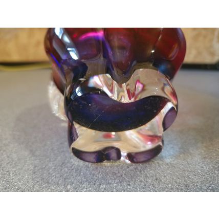 Shaped Glass Vase/centre Piece