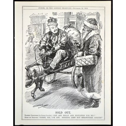 SOLD OUT 1913 Leonard Raven-Hill - Duke of Bedford PUNCH CARTOON PAGE