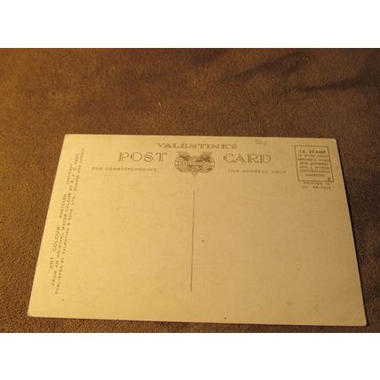 Valentines postcard - Citadel & Cattewater Plymouth, Devon Artist BFC Parr A1482