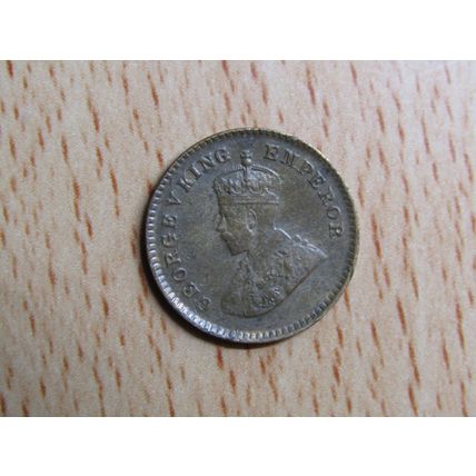 India 1919 1/12 Anna Coin