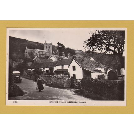 Kewstoke Village, Weston-Super-Mare - Postally Unused - H.J. Series Postcard