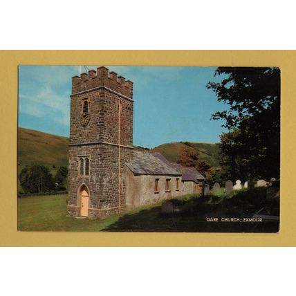 Oare Church, Exmoor - Postally Unused - J.Salmon Ltd Postcard.