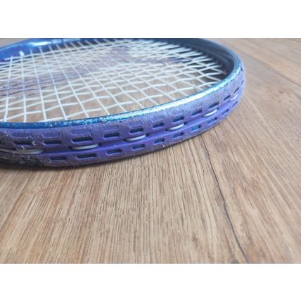 Vintage Puma Precision Club Blue Purple Tennis Racket 68cm Long