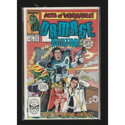 Damage Control, #2, 1989, Marvel Comic Book, High Grade