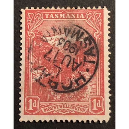 AUSTRALIAN STATES..-tasmania SG 241 USED 1d #2