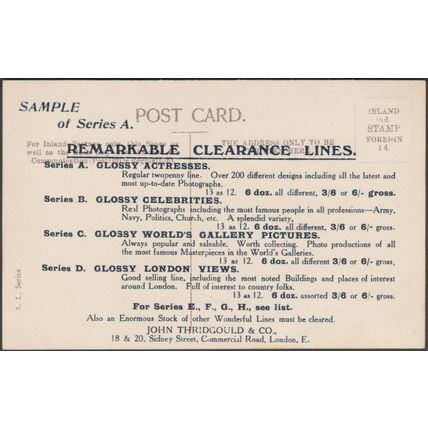 Actress Mabel Green, c.1910 - Aristophot RP Postcard - Stationers' Remainders