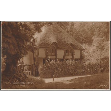 The Lodge, Cockington, Torquay, Devon, c.1912 - Judges RP Postcard