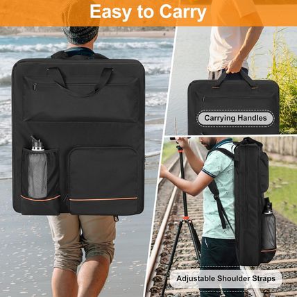 Solar Panel Storage Bag, Travel Backpack Compatible with Jackery Solarsaga 100W