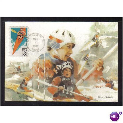 1984 USA OLYMPIC KAYAKING LA PMK REF 84-24