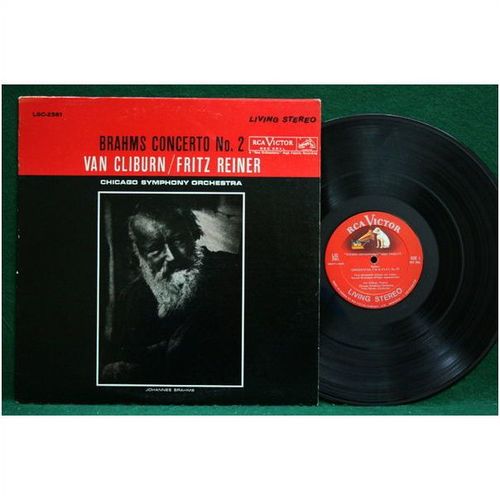 Cliburn/Reiner - Brahms: Concerto No. 2 in B Flat - LSC 2581 - EX