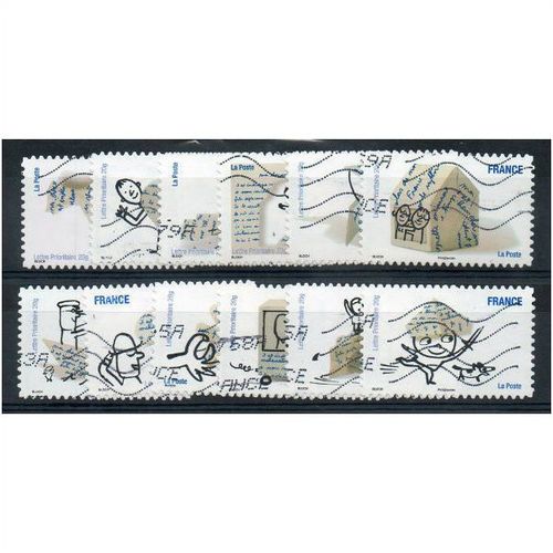 FRA 2010 (SET) 'SOURIRES (12v)' FINE USED (EBID21638)