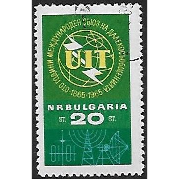 Mi 1537: Centenary of the International Telecommunications Union (ITU)