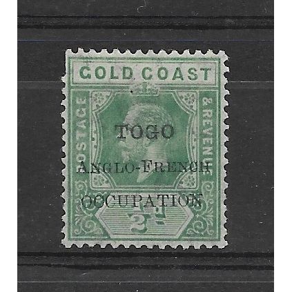 Togo.H34 1/2d Green.Mounted Mint.Nov18d