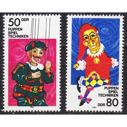 GERMANY DDR [1984] MiNr 2876-77 ( **/mnh )