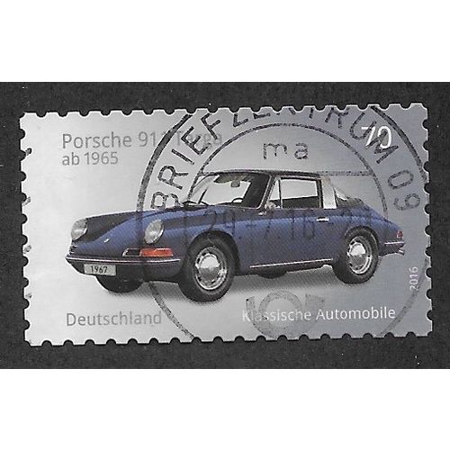 GER 2016 €0.70 (S/A) 'CLASSIC CARS - PORSCHE 911' FINE USED (EBID60-816)