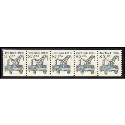 2129 8.5c Tow Truck Fine MNH Dry Gum PNC 1/5 Z5182