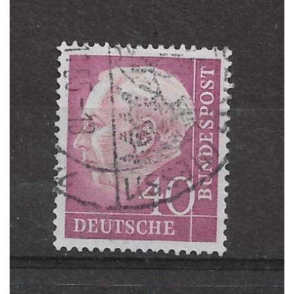 WestGermany.SG1114 40pf Pres. Heuss (Purple).Fine Used.Nov21