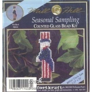 Seasonal Sampling Counted Glass Bead Kits MHSA7 Uncle Sam [70500]