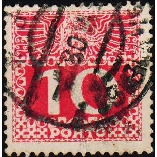 Austria. 1908 10h S.G.D214 Used