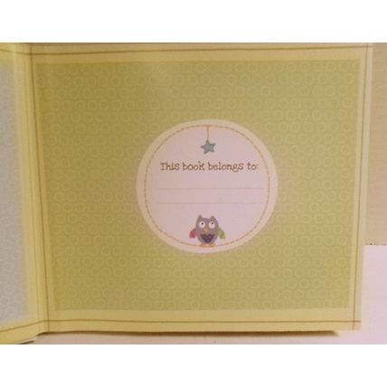 Baby's Book of Firsts Keepsake of Baby's First Milestones NEW