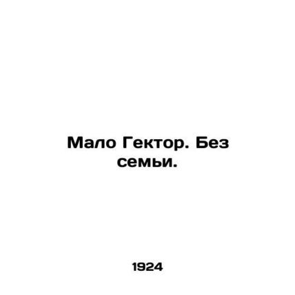 Little Hector. Without a family. In Russian (ask us if in doubt)/Malo Gektor. Be