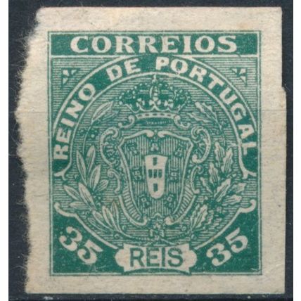 Monarquia do Norte: 35r Imperf Proof - Portugal 1919 - NM H - Afi MdN4'