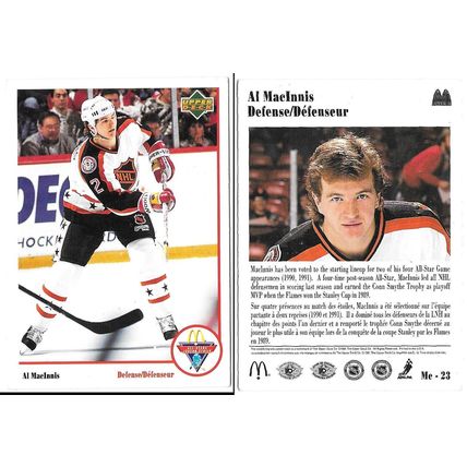 Al MacInnis - Calgary Flames - Upper Deck McDonald's All-Stars