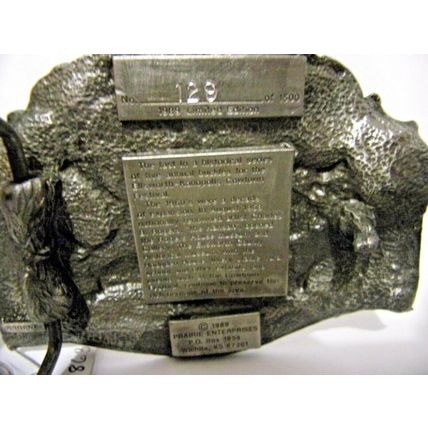 Ellsworth-Kanopolis Cowtown Festival Buckle-Limited Edition.
