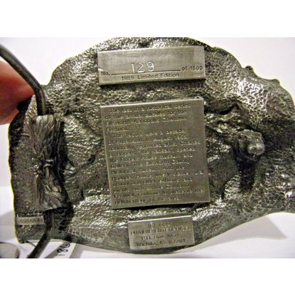 Ellsworth-Kanopolis Cowtown Festival Buckle-Limited Edition.