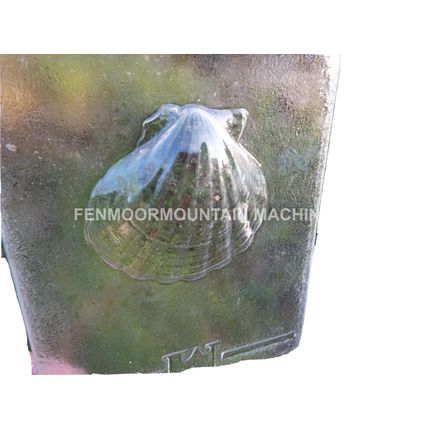 Soap Moulds Hard plastic , scallop motif,guest soap 20g, 15 individual moulds