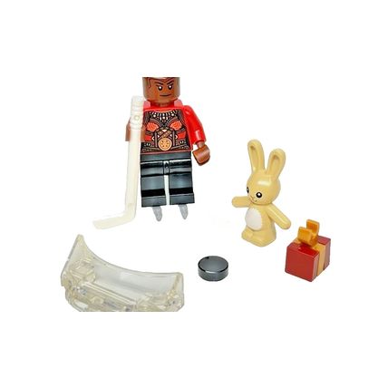 NEW Lego Marvel Holiday Okoye Minifigure with Skating Accessories Set