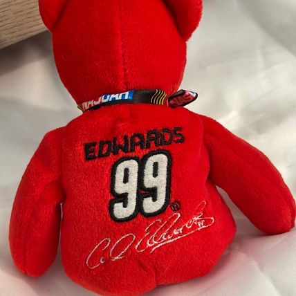 The Nascar Beanie #99 Office Depot Edwards #99 TAG MISSING (Pre-owned)
