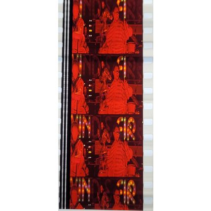 EARTH WIND & FIRE. Pk MTP - A034h. 1 STRIP OF 5 - 35MM FILM CELLS. A rare strip