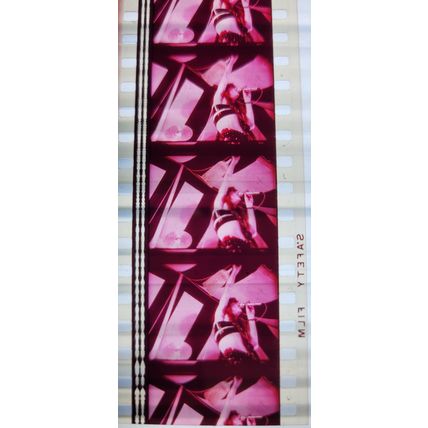 ALICE COOPER. Pk MTP - a001A . 1 STRIP OF 5 - 35MM FILM CELLS.