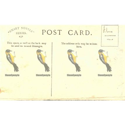 Church Street, Liverpool, Rare Smart Novels Series Postcard