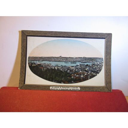 CASSIM-PACHA & GOLDEN HORN, ISTANBUL, TURKEY unused antique postcard =