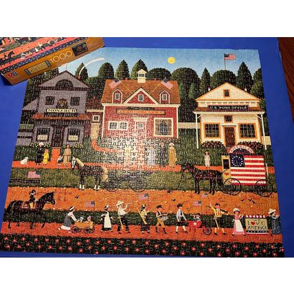 Charles Wysocki 'We Love America" Puzzle 1000pcs,*