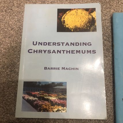 6 x Chrysanthemum plant books, gardening, vintage job lot