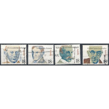 Famous Australians - Australia 1976 - FH - SG 637/40