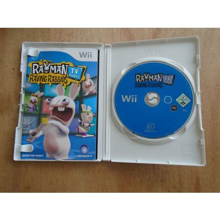 Rayman Raving Rabbids TV Party (Nintendo Wii) 2008 Complete