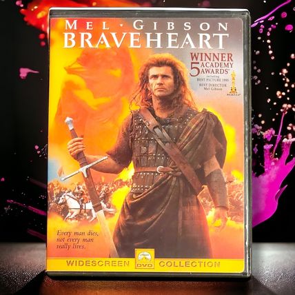Braveheart [1995] (DVD,2000,Widescreen) Mel Gibson VG/EX