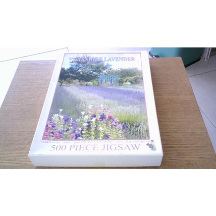 YORKSHIRE LAVENDER, TERRINGTON, YORK Jigsaw Puzzle (500 Piece)