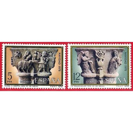 España. 1978. Mi # 2383 / 84. Navidad. Christmas