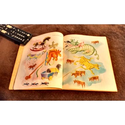 Old Vintage Original Little Golden Book Toys (H) 8th Edition 1945