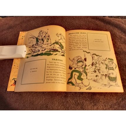 Little Golden Book Indian Stamps By Edward Huberman (A) Edition 1957 No Stamps