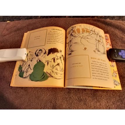 Little Golden Book Indian Stamps By Edward Huberman (A) Edition 1957 No Stamps