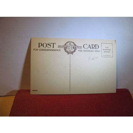 THE GARDEN, ABBOTSFORD HOUSE unused antique postcard by W R & S =